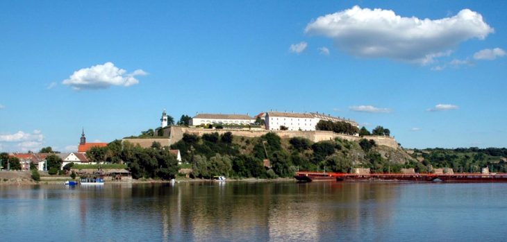Petrovaradin Fortress in Novi Sad Serbia