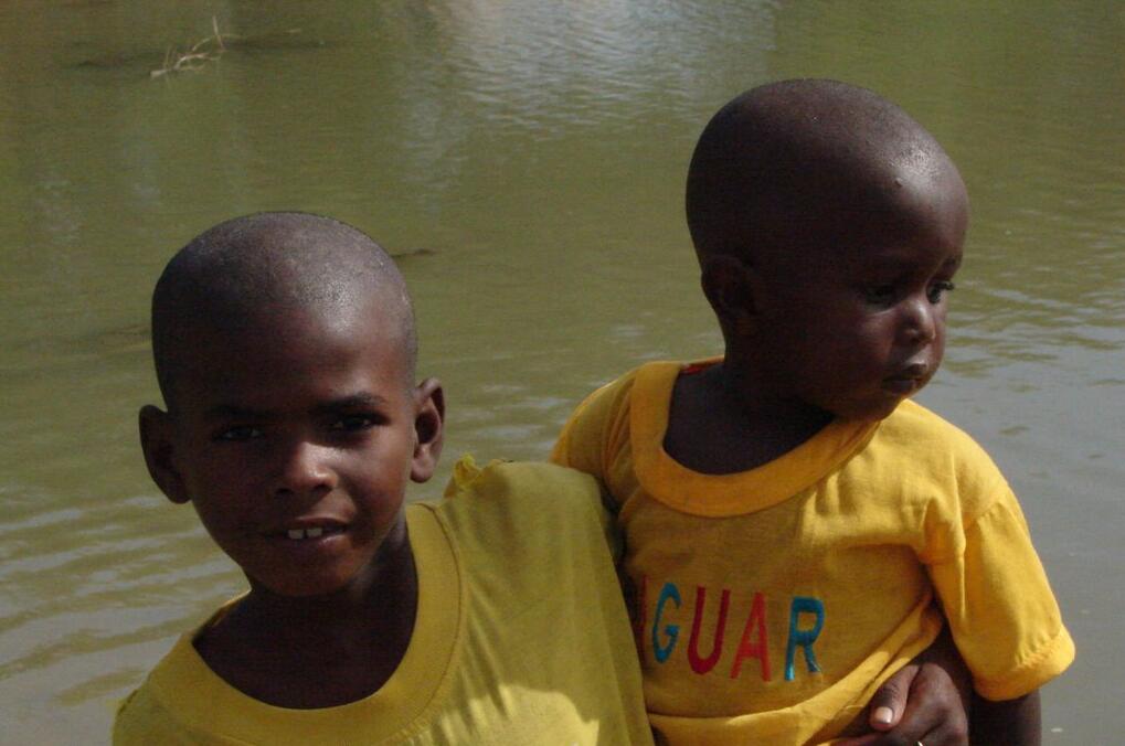 Children in the Sine-Saloum Delta