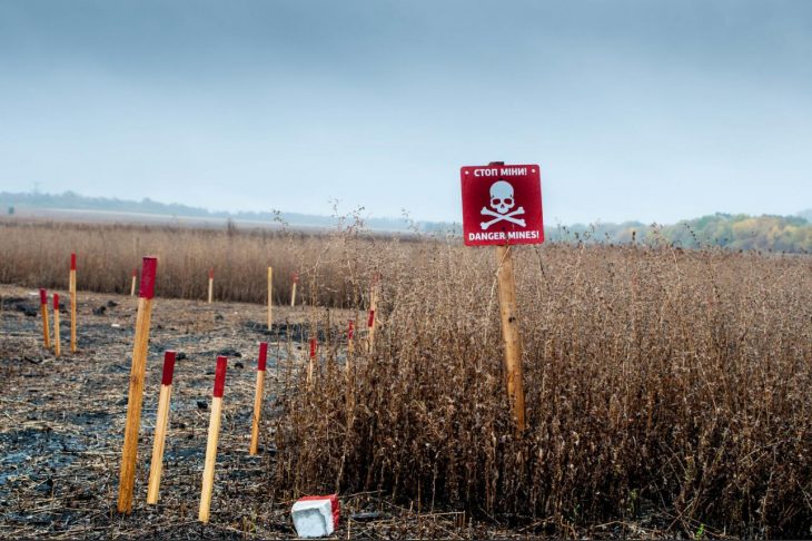 Minefield in Donbas