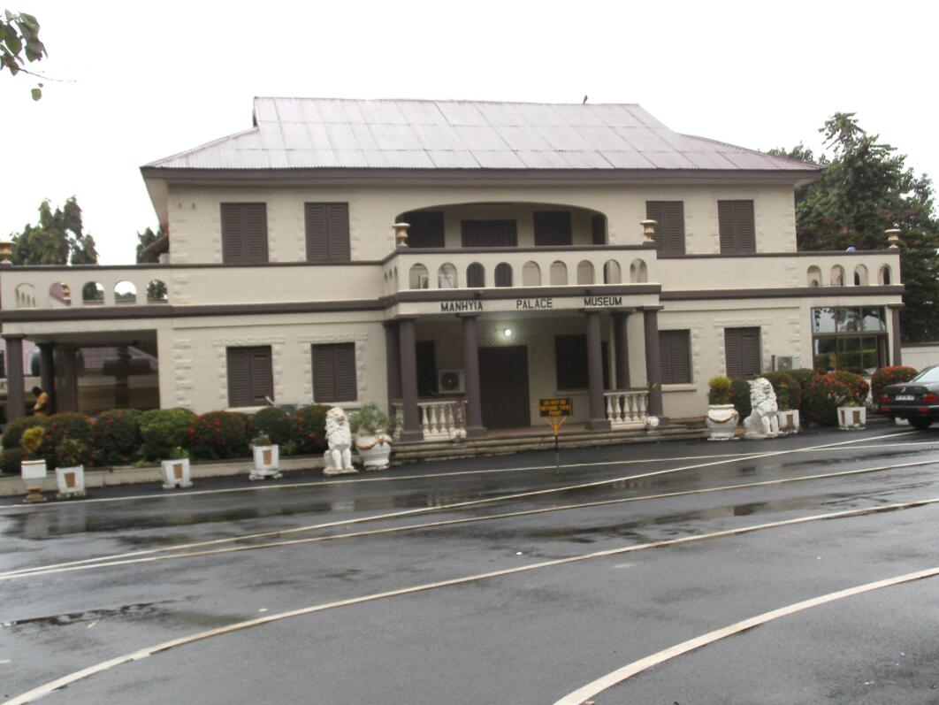 The former palace of Ashantehene