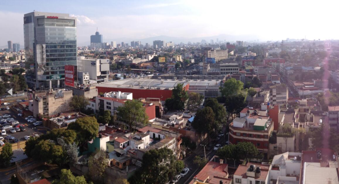 View over Mexico City