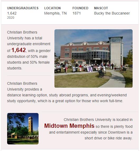 Christian Brothers University History