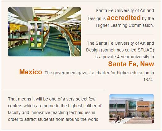 College of Santa Fe History