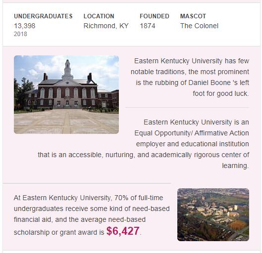 Eastern Kentucky University History