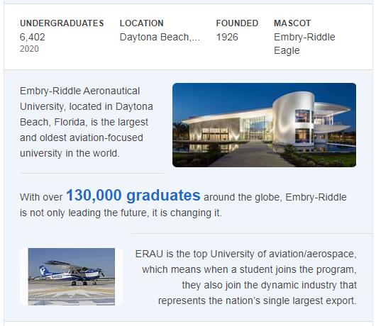 Embry-Riddle Aeronautical University History