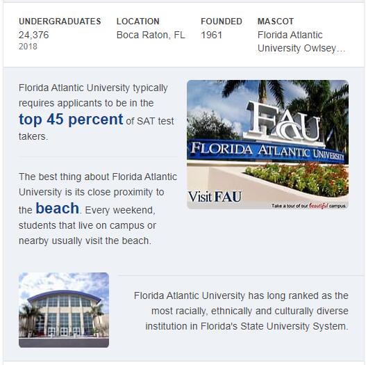 Florida Atlantic University History