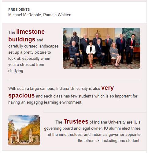 Indiana University-Bloomington History