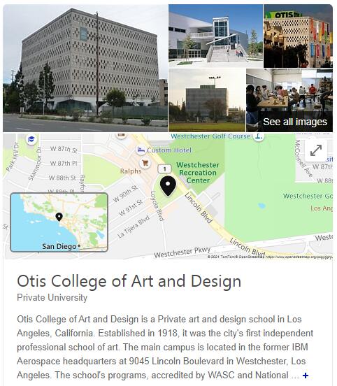 Otis College of Art and Design History