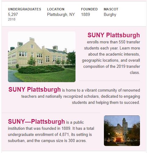 SUNY-Plattsburgh History