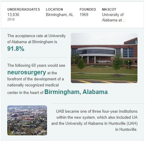 University of Alabama-Birmingham History