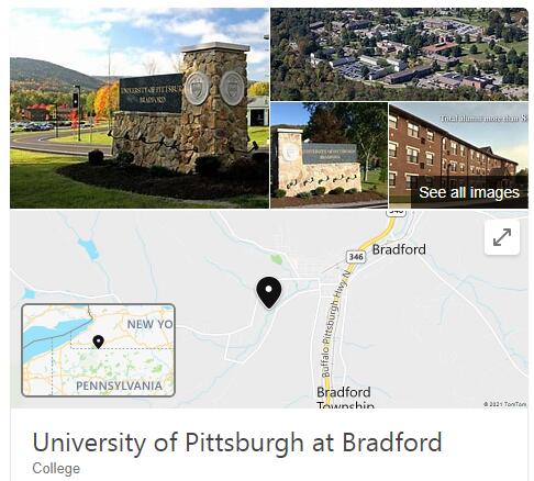 University of Pittsburgh-Bradford History