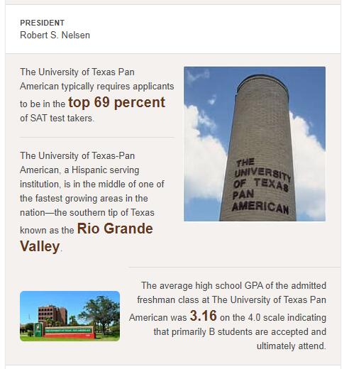 University of Texas-Pan American History