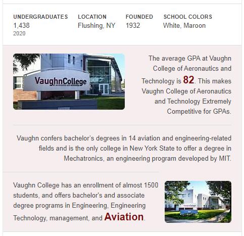 Vaughn College of Aeronautics and Technology History