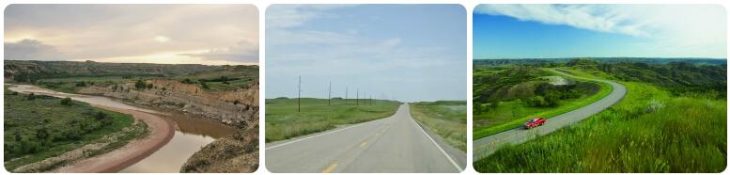 North Dakota Road Network