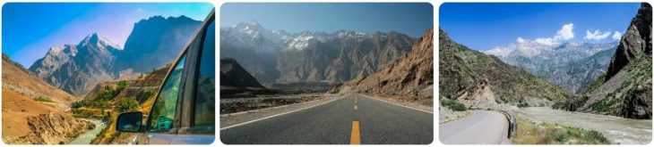 Tajikistan Road Network