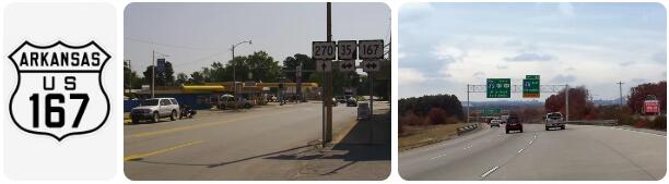 US 167 in Arkansas