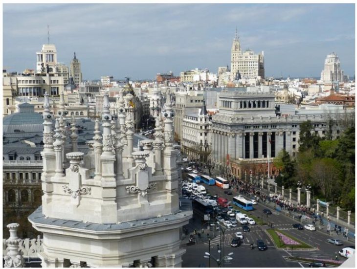 Madrid – 3,250,000 inhabitants