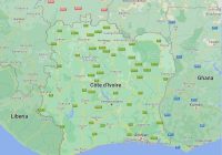 Ivory Coast Bordering Countries