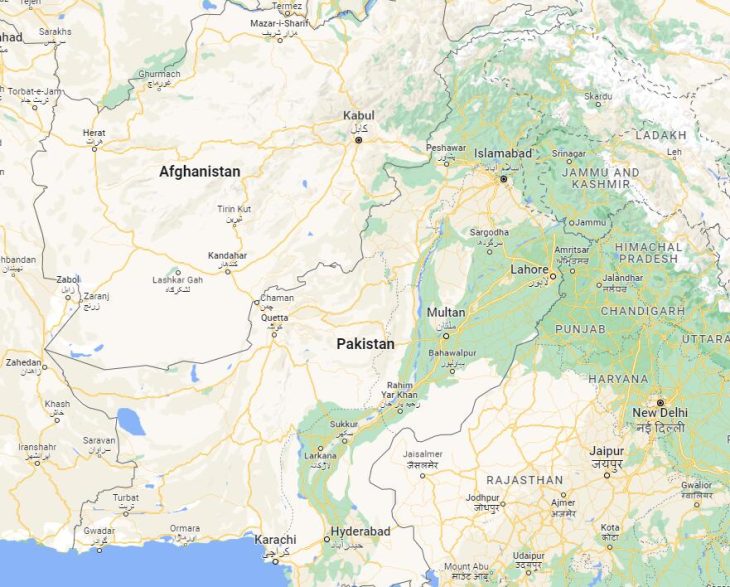 Pakistan Bordering Countries