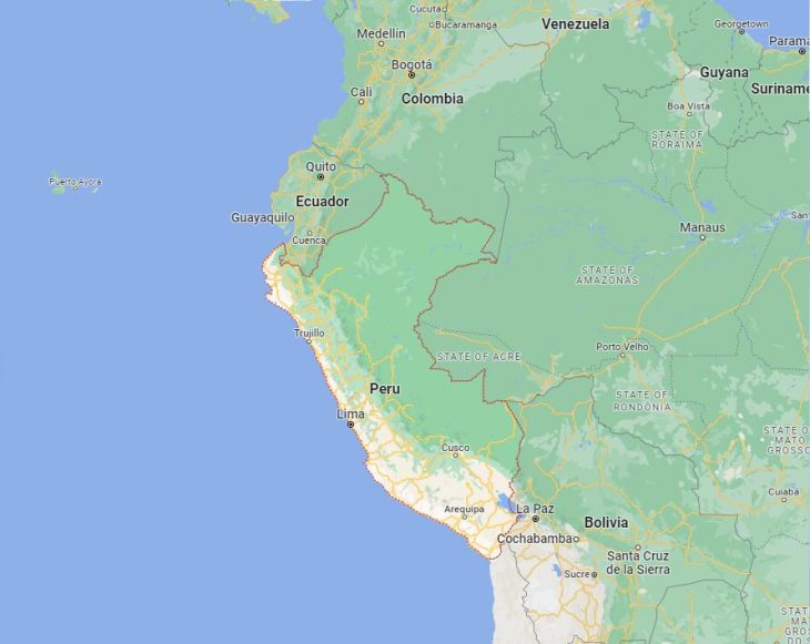 Peru Bordering Countries