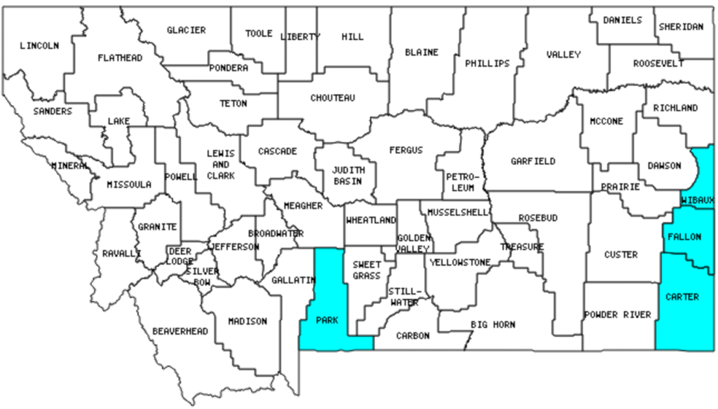 Largest Counties in Montana