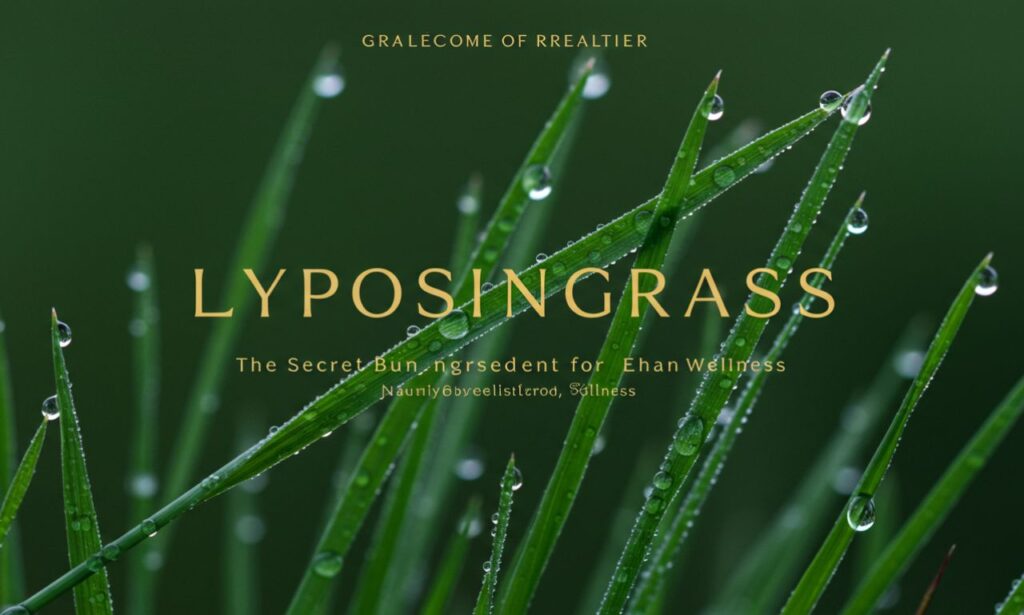lyposingrass: The Secret Ingredient for Enhanced Wellness